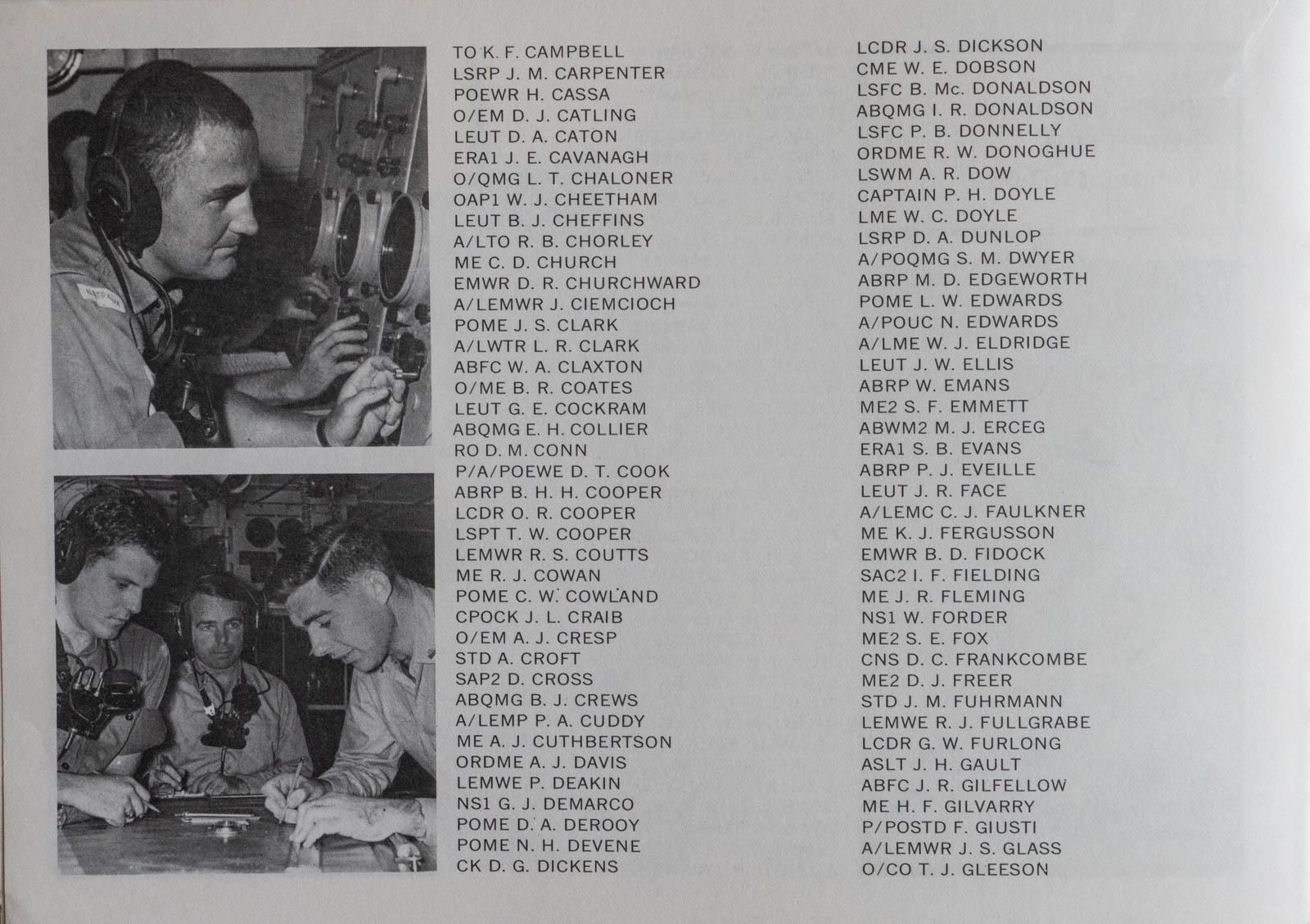 HMAS Perth Commendation